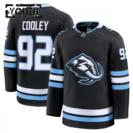 Lasten Pelipaita Utah Hockey Club 2025-26 Fanatics Premium Logan Cooley Koti Musta